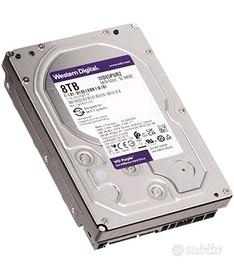 Hard disk WESTERN DIGITAL 8 TB memoria NO SSD