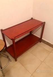 Tavolino Legno e bambú Garofalo