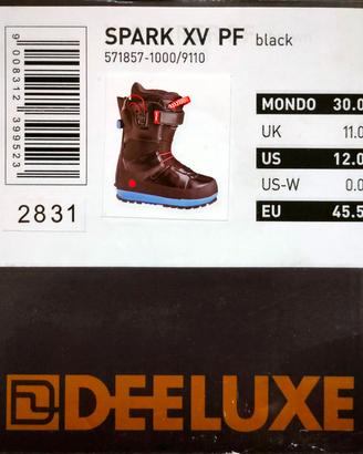 scarponi snowboard/splitboard DEELUXE SPARK XV PF 