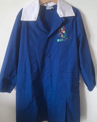 Grembiule bambino blu con disegno BMX