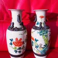 Coppia di vasi d'arte giapponese metà
del'900