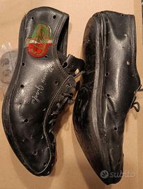 Scarpe da ciclismo anni 70