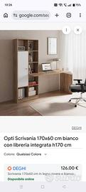scrivania seghi solo montata