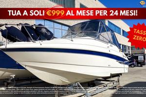 Larson Cabrio 220 Barca motoscafo pesca e crociere