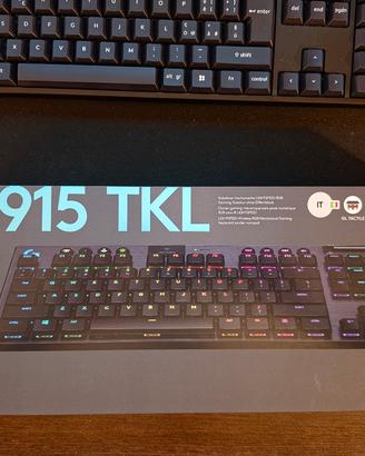 Logitech G915 TKL - Switch GL Tactile - layout ITA
