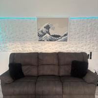 Divano elettrico 3 posti