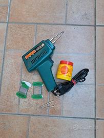 Saldatore a pistola 100W con accessori