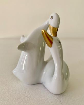 Hollóháza Hungary-Oche Porcellana Bianca 1960-1970