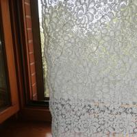 Tende pizzo Chantilly bianche vintage