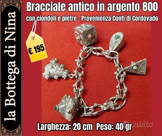 Bracciale Antico in argento 800 collezione Conti C