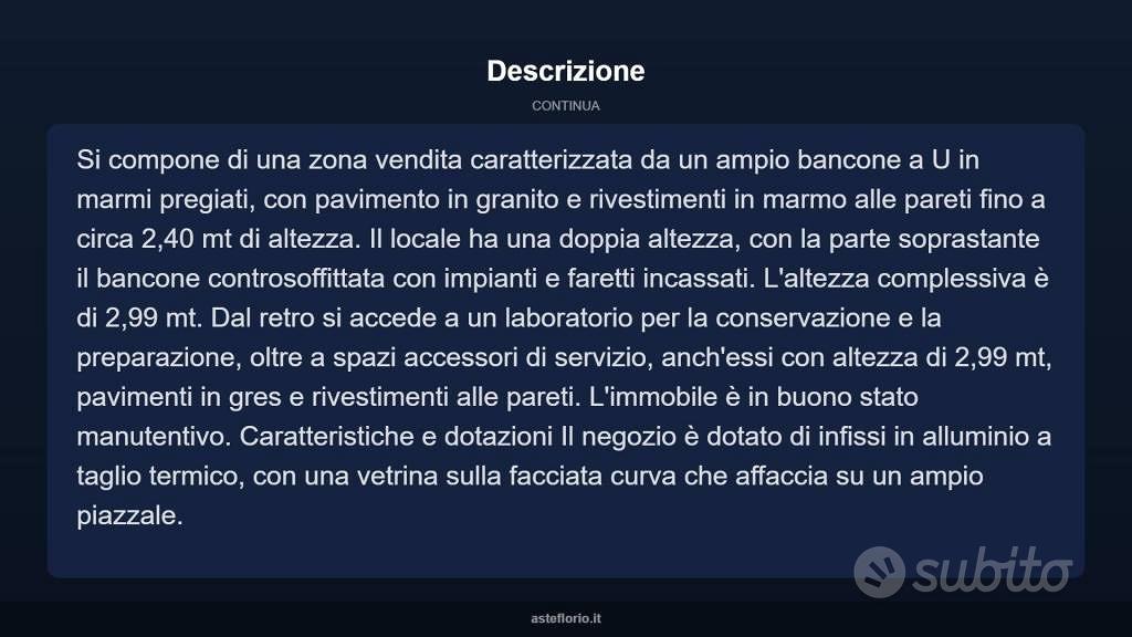 Immobile in asta di 127 m² a Perugia - Altro