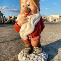 Statua Mammolo Nano Nani Biancaneve Giardino