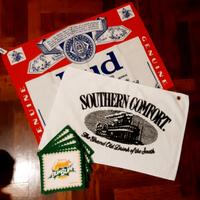 Tapas Tovaglietta Spugna bar vintage