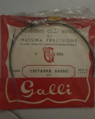 Set 4 corde basso elettrico anni 90