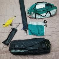 Tenda Campeggio Best Camp EASY Dome Verde Argento 