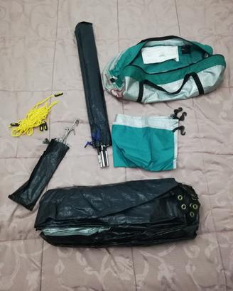 Tenda Campeggio Best Camp EASY Dome Verde Argento 