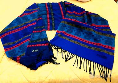 FENDI Sciarpa Stola scialle VINTAGE design azteco 