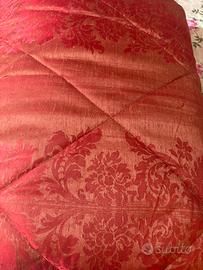 Piumone Matrimoniale color Rosso Rubino
