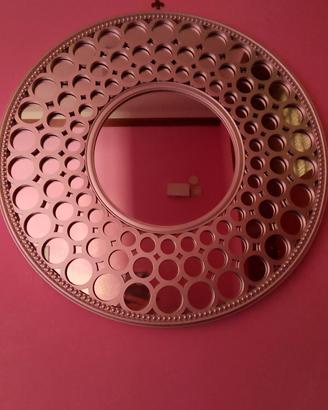 specchiera argentata da muro