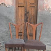 Sedie mid-century. Stilo Guglielmo Ulrich