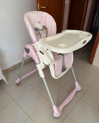 Seggiolone Brevi Hello Kitty Originale Reclinabile