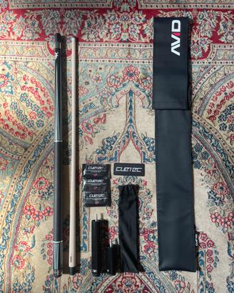 stecca cuetec avid opt-x con prolunghe