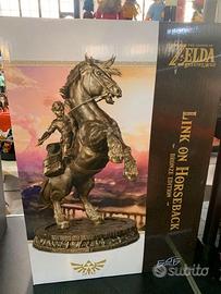 Statua Zelda Link on Horseback Bronze Edition F4F
