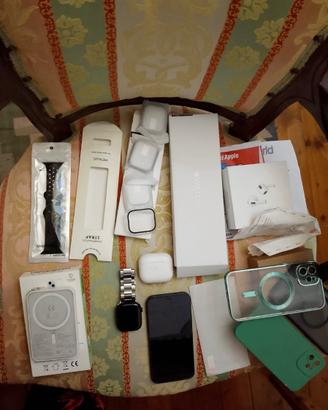 iPhone 12+apple Watch 10 46 mm+pods 3+ mag safe