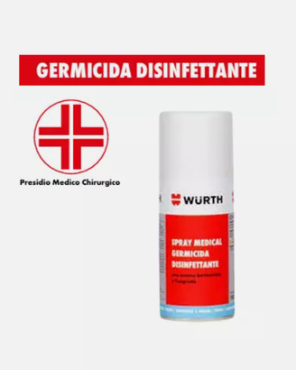 WURTH POLAR ICE DISINFETTANTE IGIENIZZANTE ANTIBA