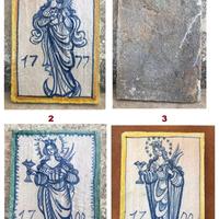 Mattonella Madonna S Rosalia Palermo S Agata Catan