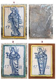 Mattonella Madonna S Rosalia Palermo S Agata Catan