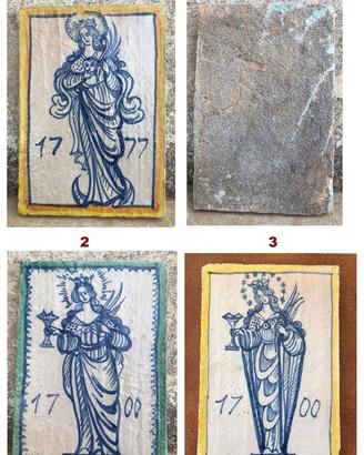 Mattonella Madonna S Rosalia Palermo S Agata Catan