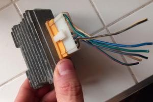 accensione e regolatore scooter