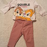 maglia e pantalone 9 mesi bambinaDisney