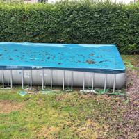 Piscina rettangolare esterna Intex 975x488x1,32