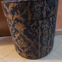 Pouf contenitore artigianale