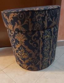 Pouf contenitore artigianale