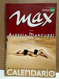 ALESSIA MARCUZZI Calendar, anno 1998, originale