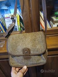 Tracollina Borbonese pelle e camoscio O.P.