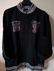 Felpa sportiva full zip uomo taglia XL