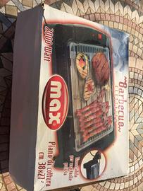 Barbecue più forchettone e coltello