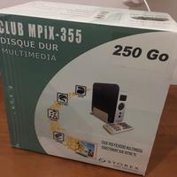 Hard Disk 250 gb Multimediale con telecomando
