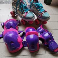 Pattini a rotelle Girabrilla con accessori