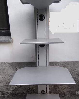 colonna murale porta TV/stereo