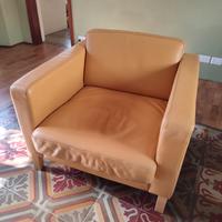 poltrona pelle ikea