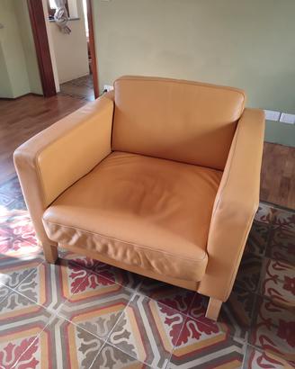 poltrona pelle ikea