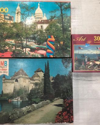 Puzzle ravensburger, MB  e ambassador serie