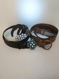 Cinture in pelle Donna e Uomo