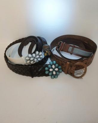 Cinture in pelle Donna e Uomo
