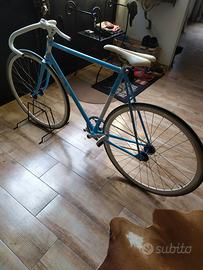 bici da pista Vianelli acciaio